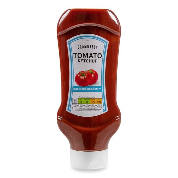 Reduced Sugar And Salt Tomato Ketchup 625g Bramwells